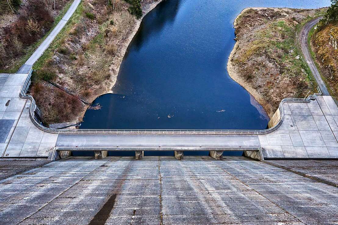 Höchste Staumauer Deutschlands