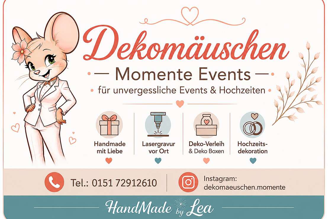 Besondere Event- und Hochzeitsdienstleistungen
