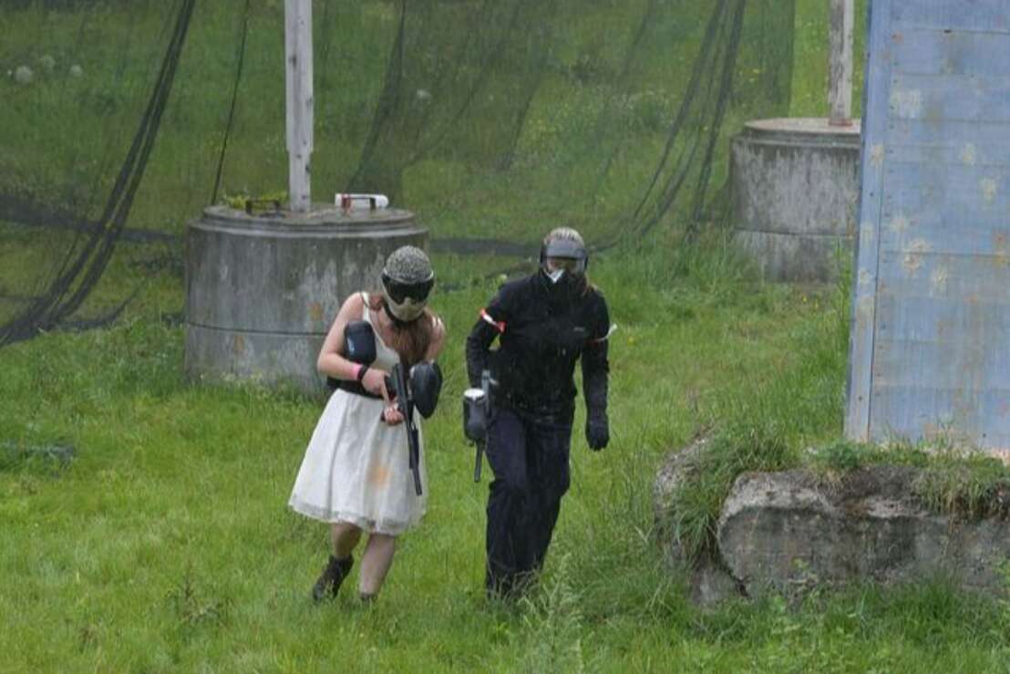 Die Braut in Action