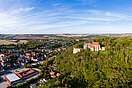 Blick auf Mansfeld und den Schlossberg