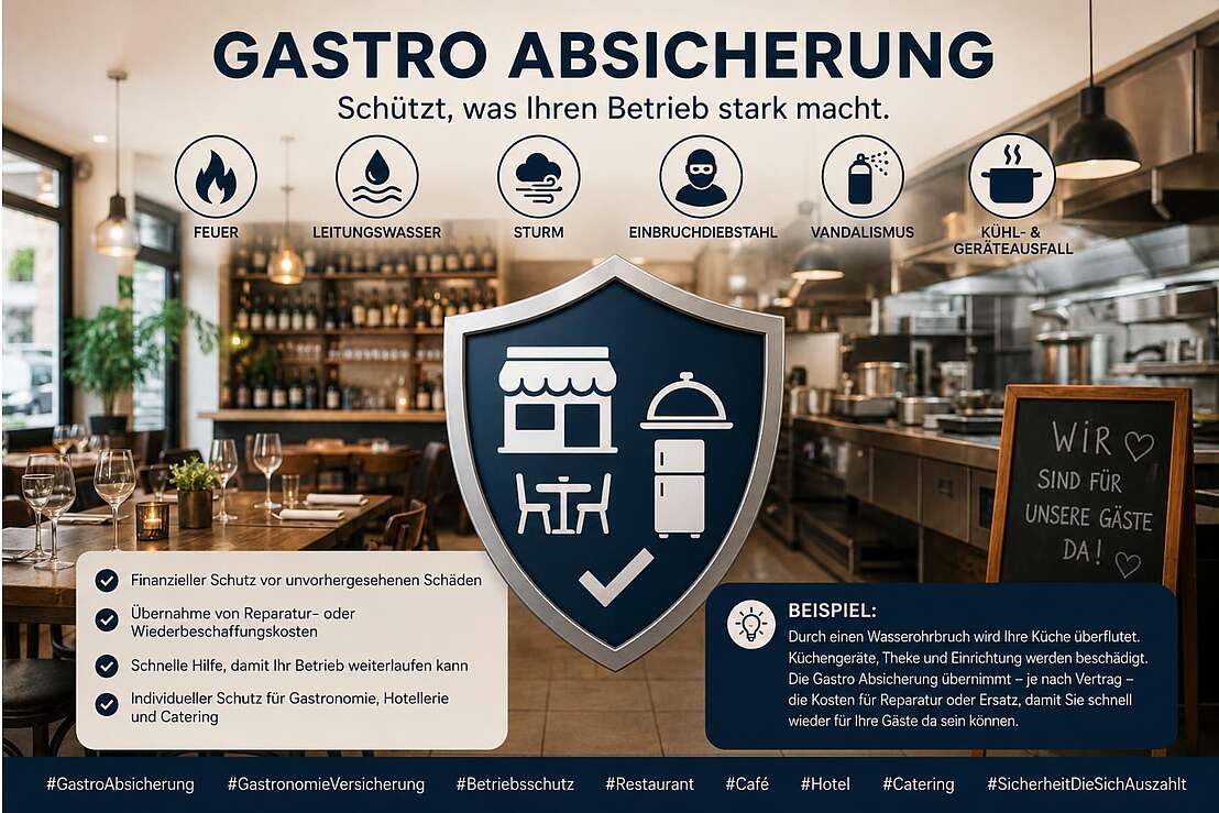 Absicherung für die Gastronomie Absicherung für die Gastronomie