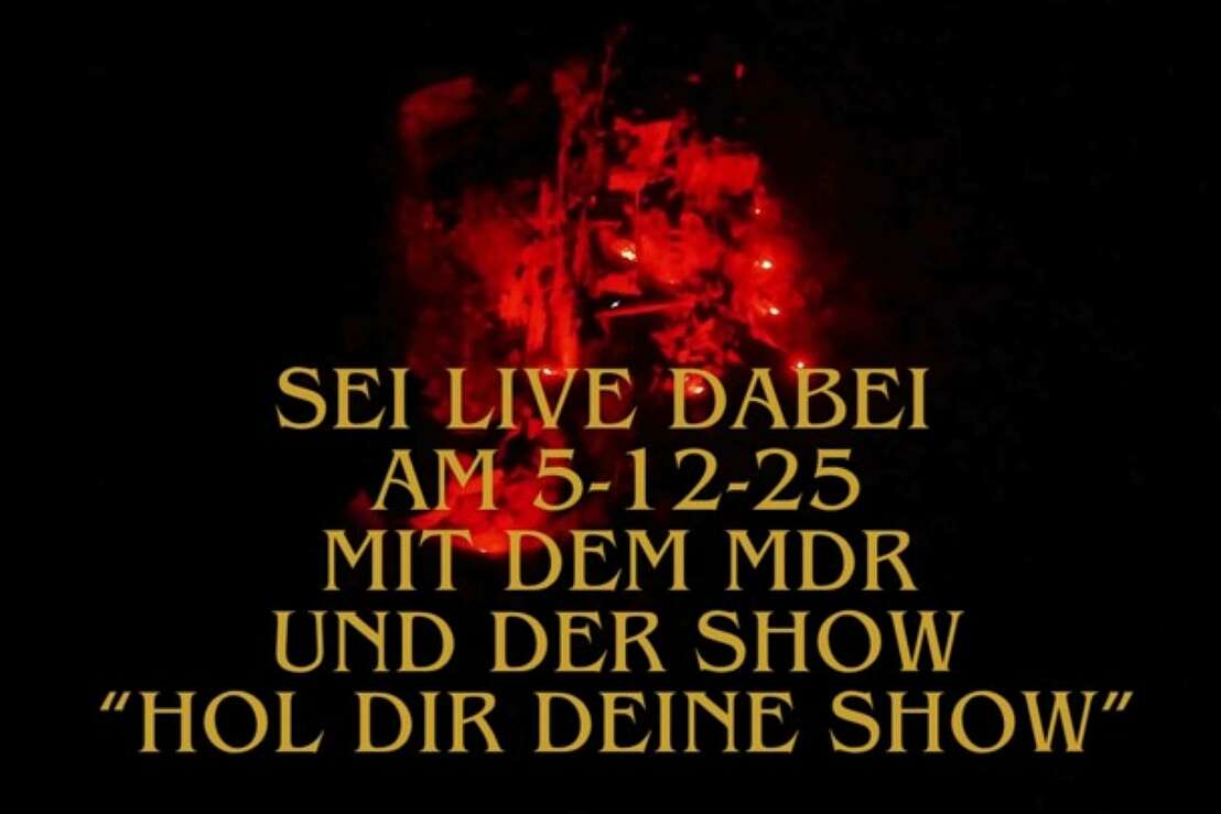 Ankündigung MDR Show