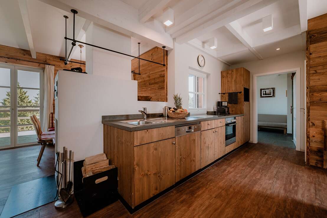 Küche in einer Exclusive Lodge 