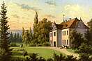 Schloss Hackpfüffel im 19. Jh. - Public Domain