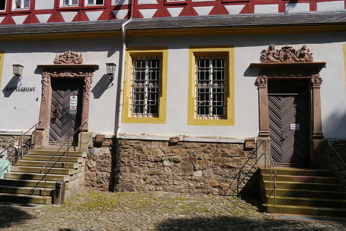 Schloss Herzberg - Detailansicht