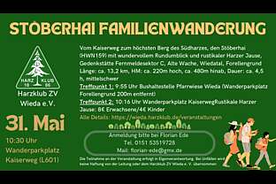 Stöberhai Familienwanderung