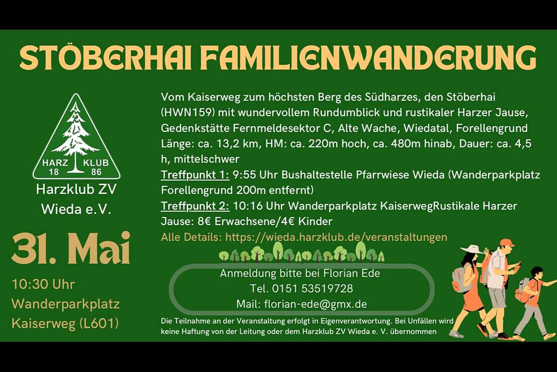 Stöberhai Familienwanderung