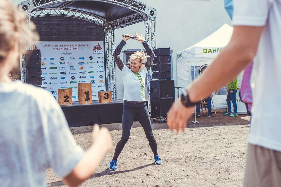 7. Stolberger Schloss-Lauf mit Heike Drechsler