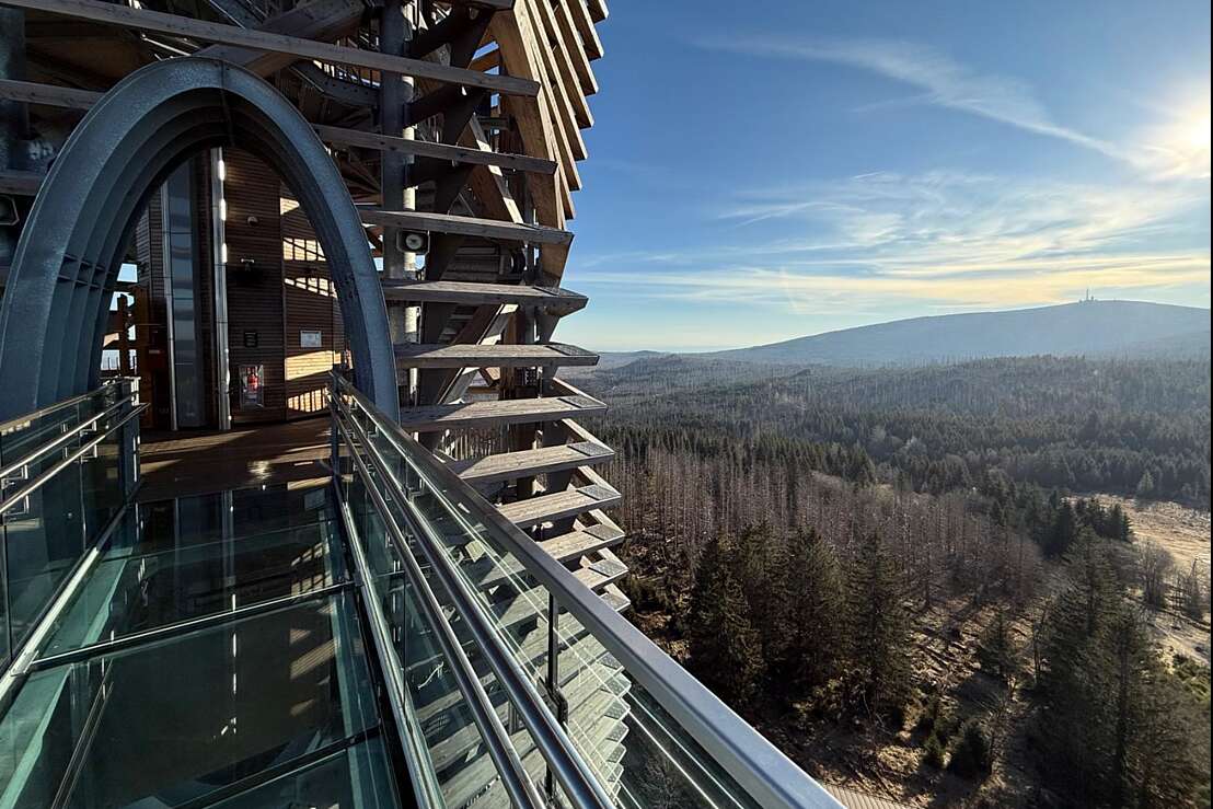 Brockenblick vom Harzturm