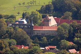Kloster Ilsenburg von oben
