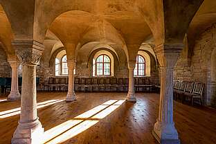 Säulen im Kapitelsaal