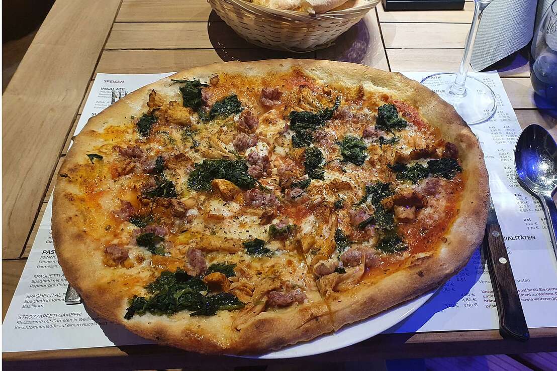 Pizza Sonderkarte Saison