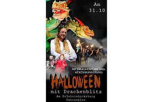 Halloween mit Drachenblitz