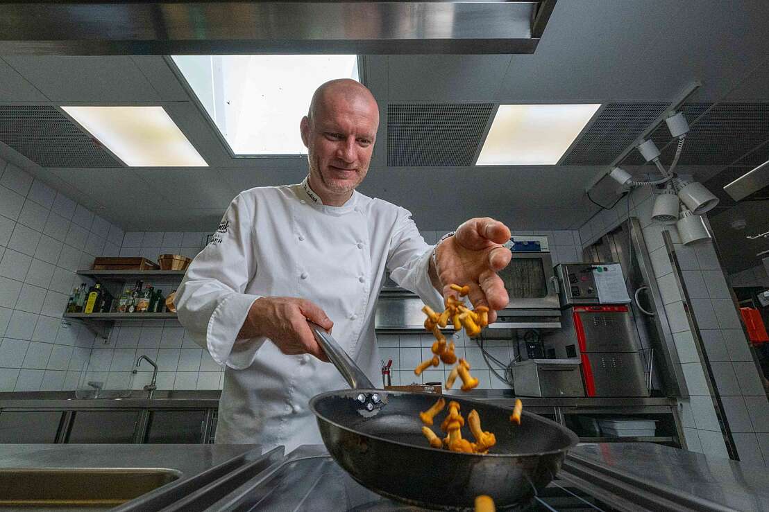 Küchenchef Philipp Liebisch