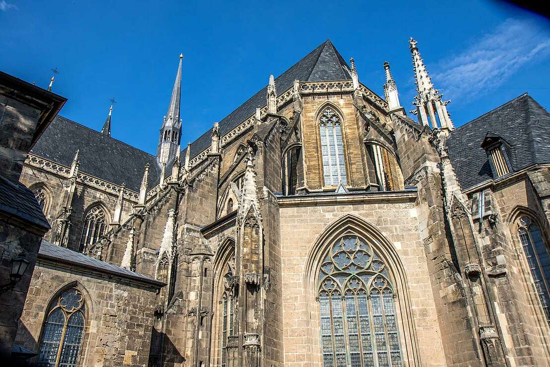 Kirchenfenster am Halberstädter Dom