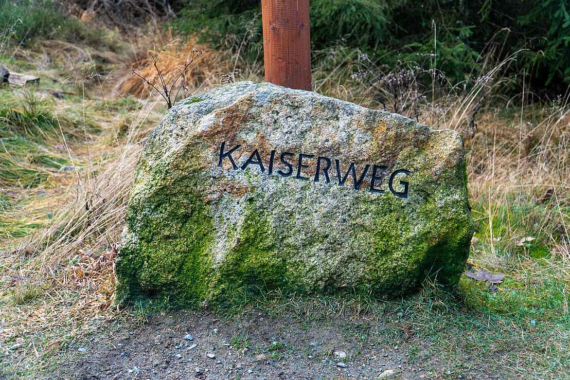 Granitblock am Kaiserweg