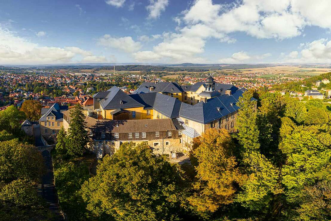 Luftbild Großes Schloss Blankenburg