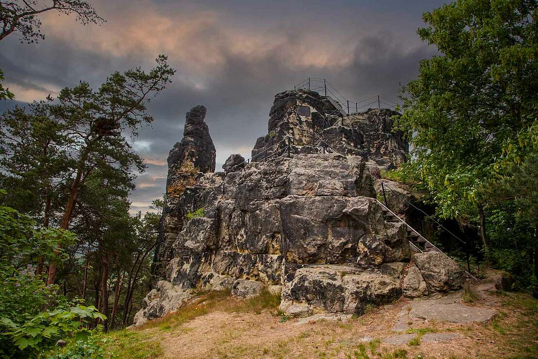 Aussichtsfelsen Gläserner Mönch