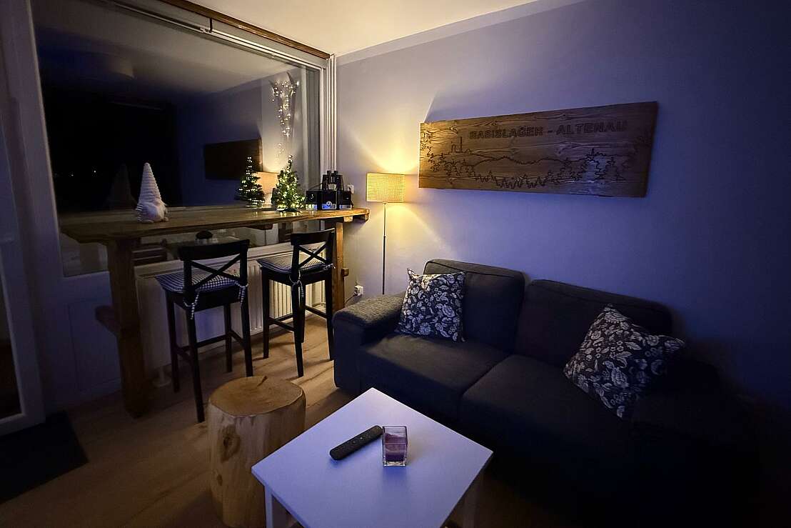 Abendstimmung im Basislager 