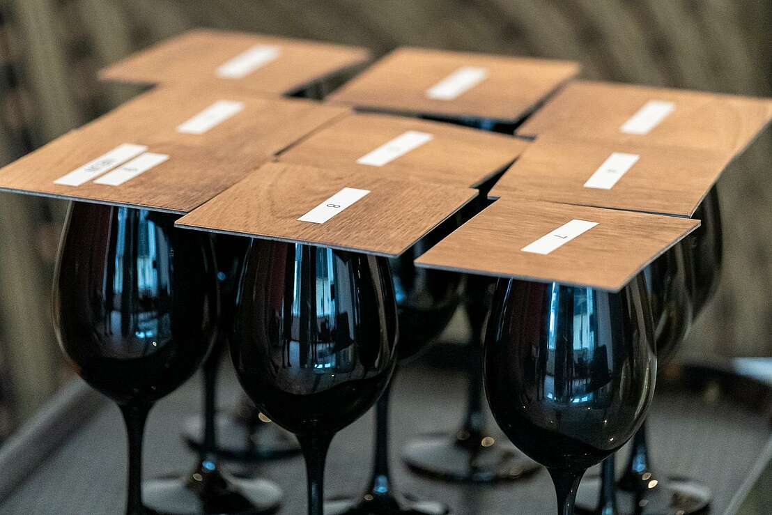 Weinprobe Gläser
