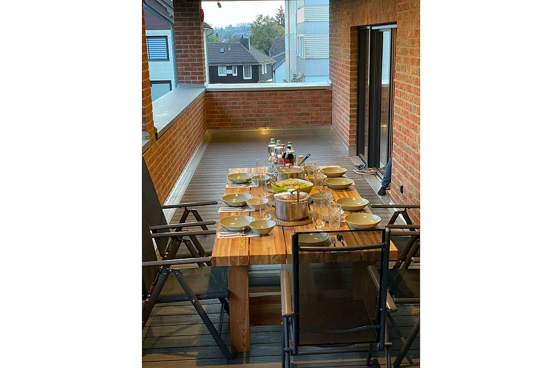 Große Dachterasse Große Dachterasse