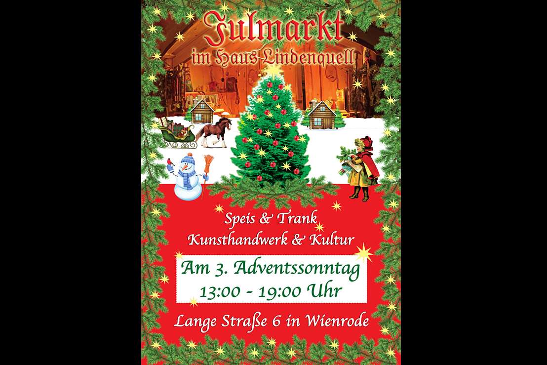 Julmarkt im Haus Lindenquell