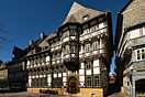 Prächtig erhaltenes Fachwerkhaus in der Altstadt von Goslar