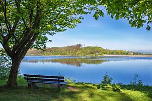 Ruhebank am Granestausee Ruhebank am Granestausee
