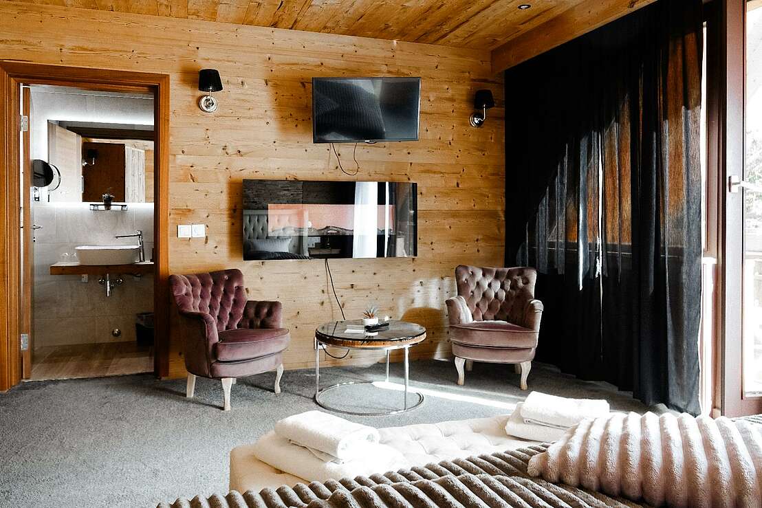 Doppelzimmer mit Balkon