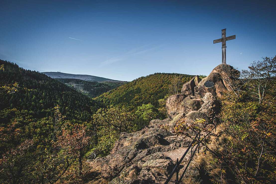 Kreuz auf dem Ilsestein