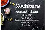Kochkurs im Januar