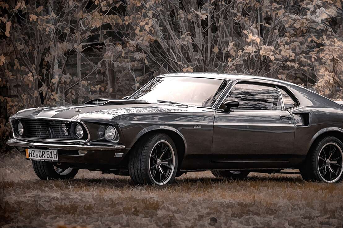 1969er Mustang Fastback