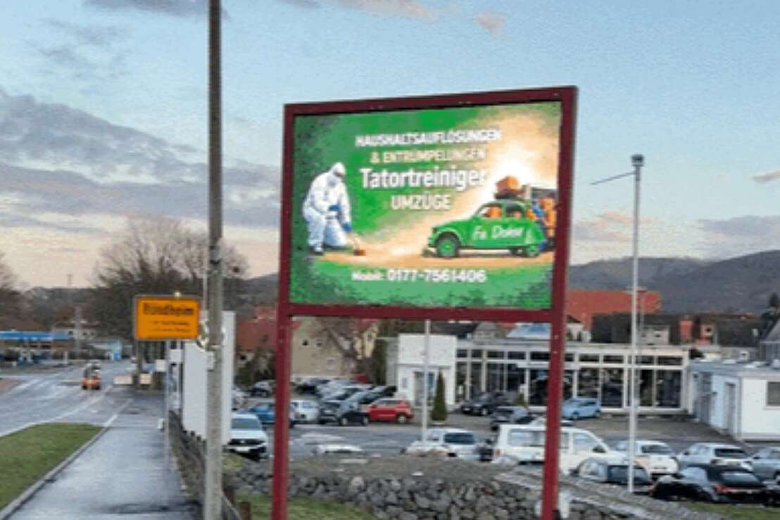 Werbung von der Firma Dohse Umzüge