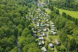 Campingplatz Eulenburg von oben