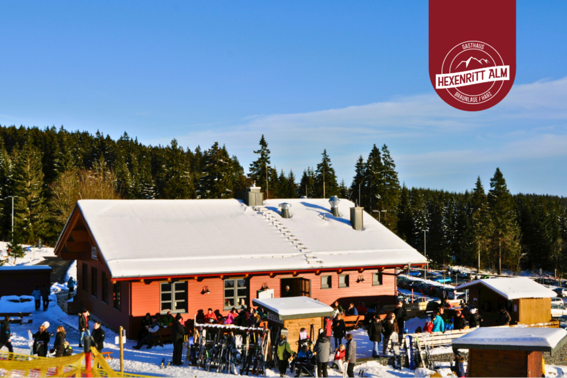 Hexenritt Alm im Winter