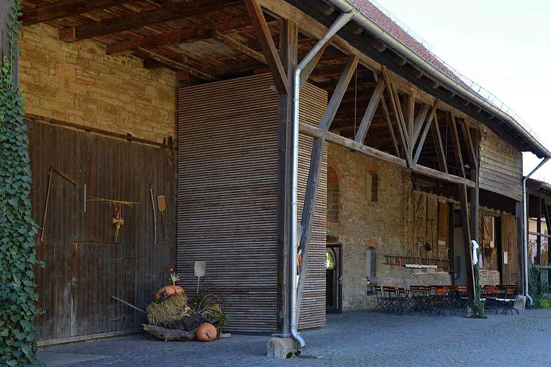 Übernachten in der Domänenscheune Übernachten in der Domänenscheune