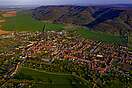 Luftbild der Stadt Kelbra in Sachsen Anhalt