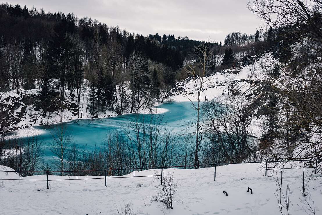 Blauer See Winter