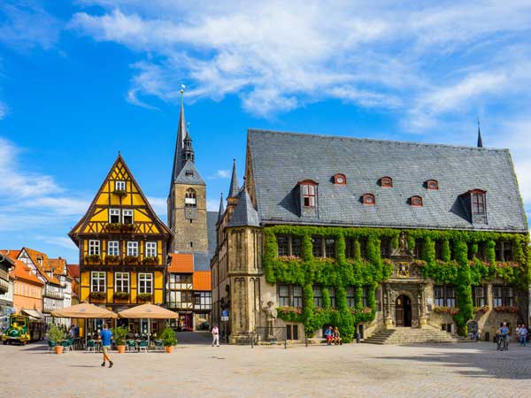 Ausflugsziel Marktplatz Quedlinburg