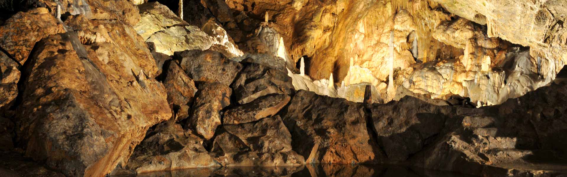 Höhlen im Harz - Detail aus der Baumannshöhle