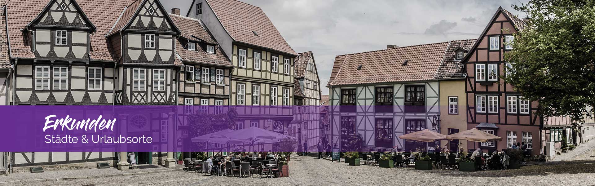 Urlaubsorte und Städte im Harz